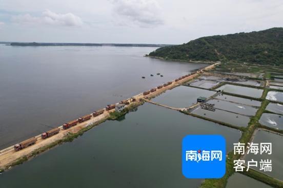 200 余人 30 余台机械!国庆假期万宁小海防潮堤加固工程不停工 第2张 200 余人 30 余台机械!国庆假期万宁小海防潮堤加固工程不停工 第2张