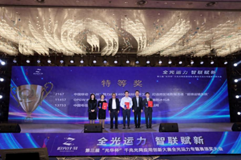 第三届光华杯圆满落幕，国网信通公司凭借 OPGW 光缆通感融合项目荣获特等奖  第1张