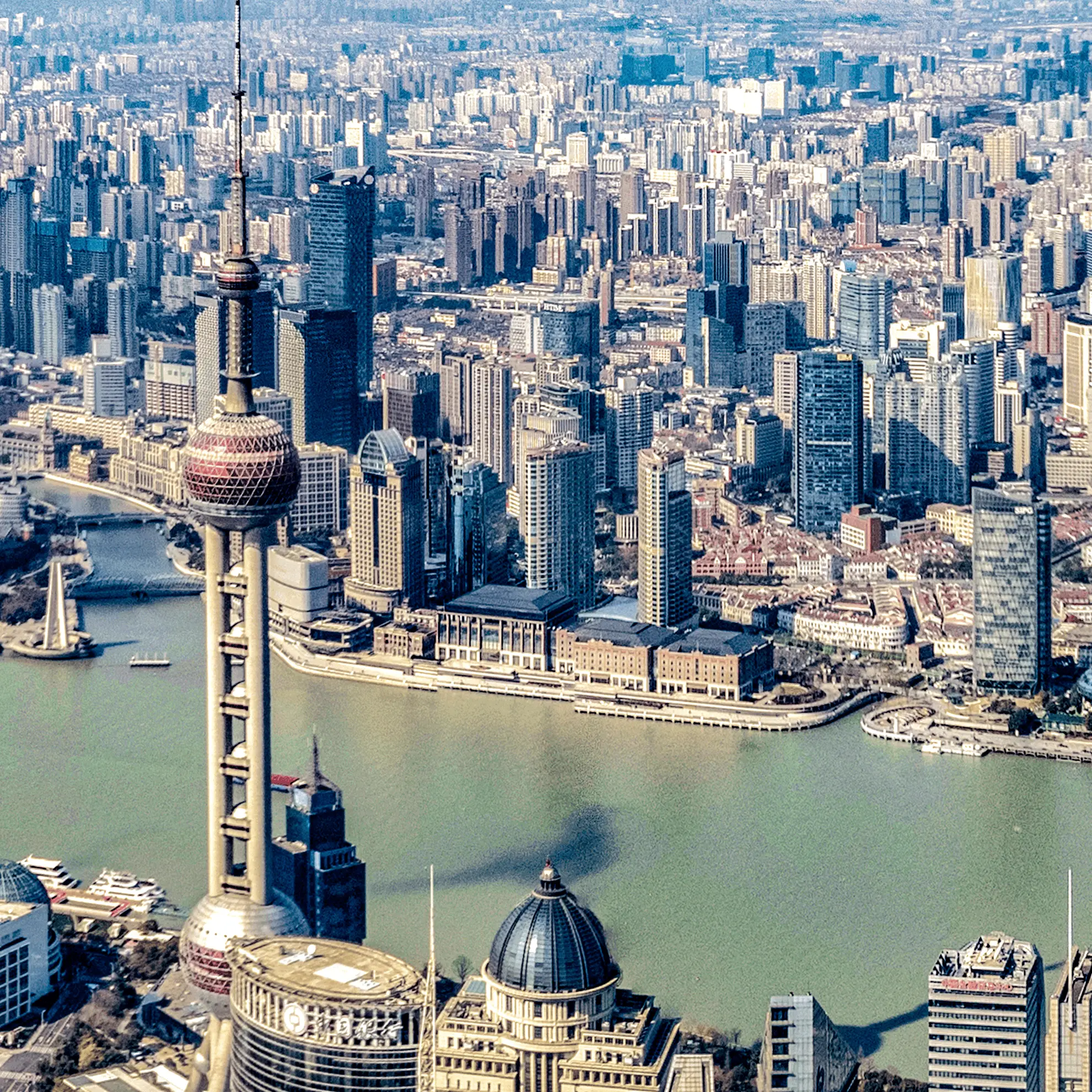 30 年巨变！黄浦江边 9 处地标今昔对比，你见证了多少？  第8张