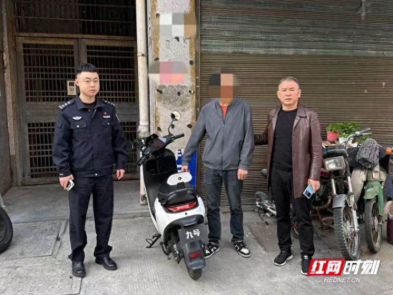 秋意渐凉守护不降温！鼎城公安 12 小时破获电动车被盗案，全力守护人民群众财产安全
