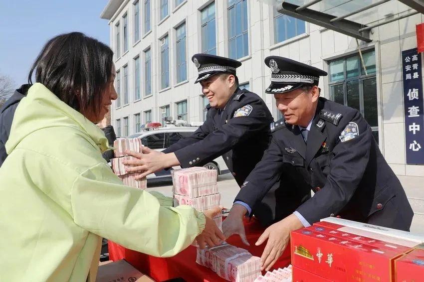 200 余万元赃款赃物集中返还！高青公安：连续 20 年命案全破  第3张