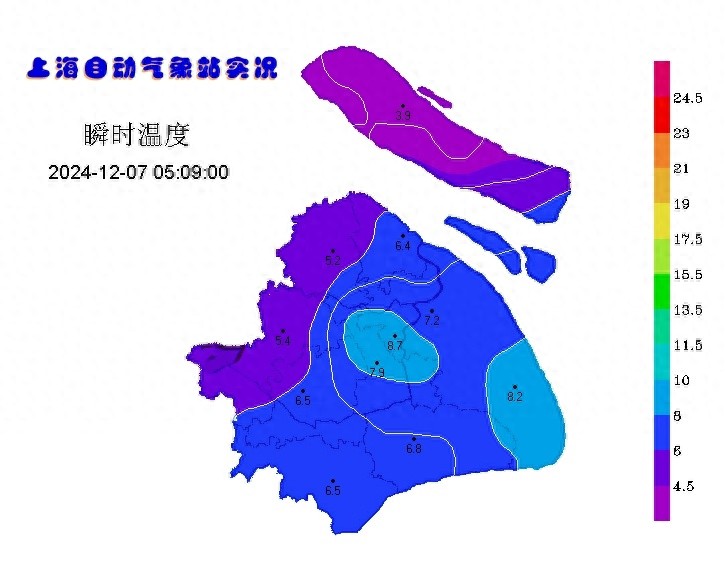 上海天气突变！今天中午起大风降温，局部地区有雾霾，你准备好了吗？  第1张