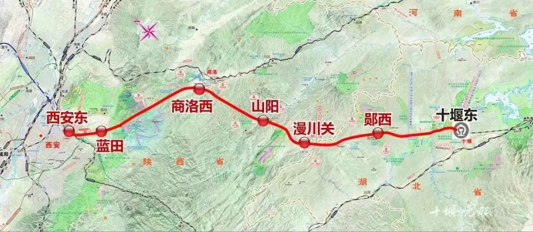 西十高铁湖北段强电工程全面启动，接触网第一杆成功组立，高铁中枢大脑正式运转  第4张