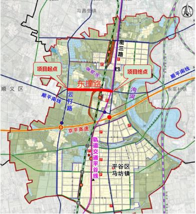 首都物流新高地！平谷区东撞路升级改造，双向四车道即将通车，交通便利再升级