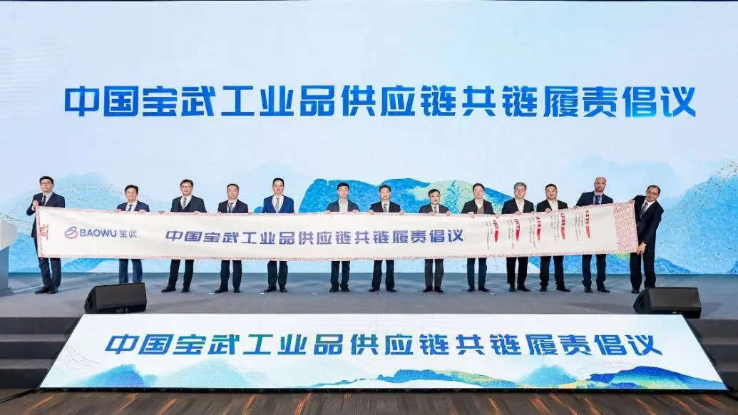 揭秘中国宝武2024年低碳冶金新动向：共链行动引领绿色转型  第1张
