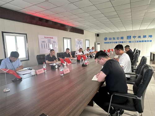 国庆假期最后一天，中建筑港五公司济邹高速项目这样做  第3张