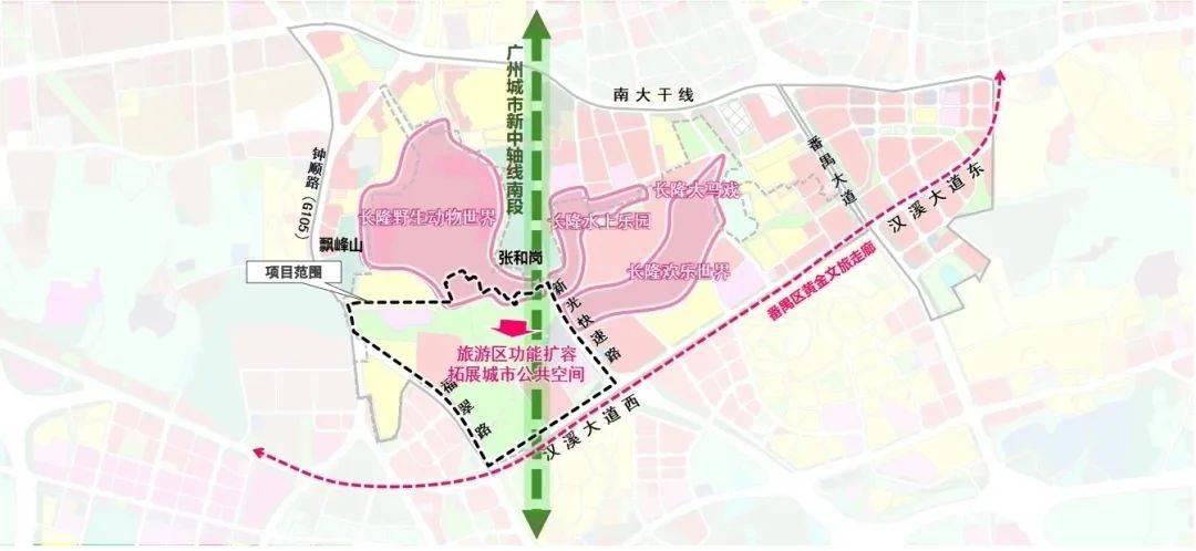 万博板块再迎利好！长隆 AB 地块规划调整，绿地、公服等公共用地大增  第2张