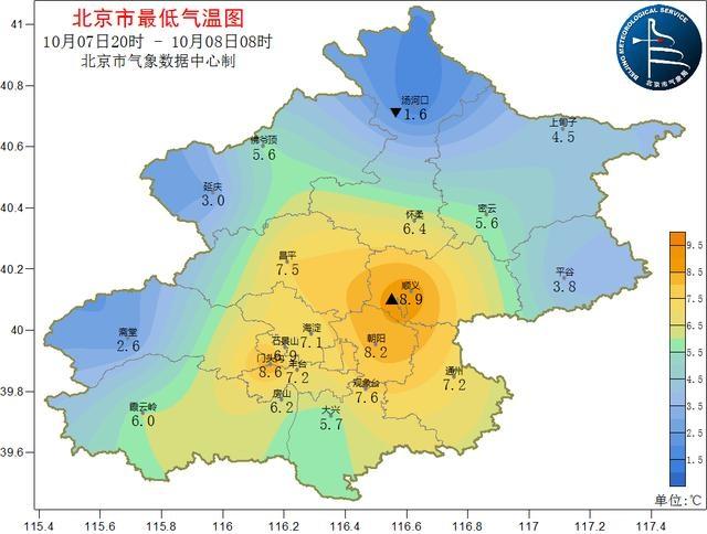 寒露已至，京城天气多变！今晨最低气温仅 7.6℃，你准备好了吗？  第4张