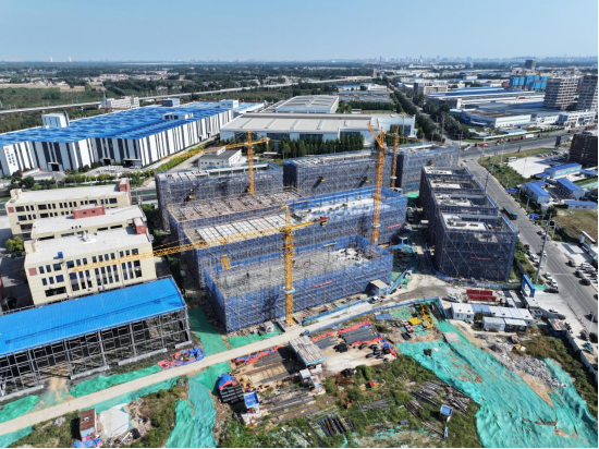 国庆期间平安街道项目建设热火朝天，献礼新中国 75 周年华诞  第4张