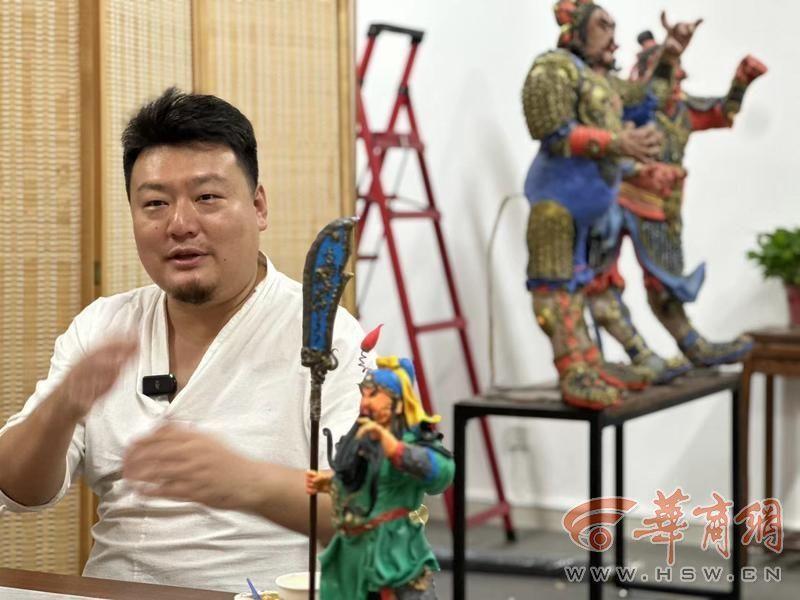 耗时一个多月，莲湖面塑技艺传承人创作黑神话：悟空面塑作品，悟空栩栩如生  第4张