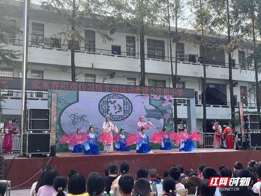 非遗进校园，张家界阳戏让青少年感受传统文化魅力  第4张