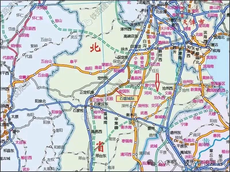 定了！保定至沧州将迎来新铁路！路线方案已公示  第2张