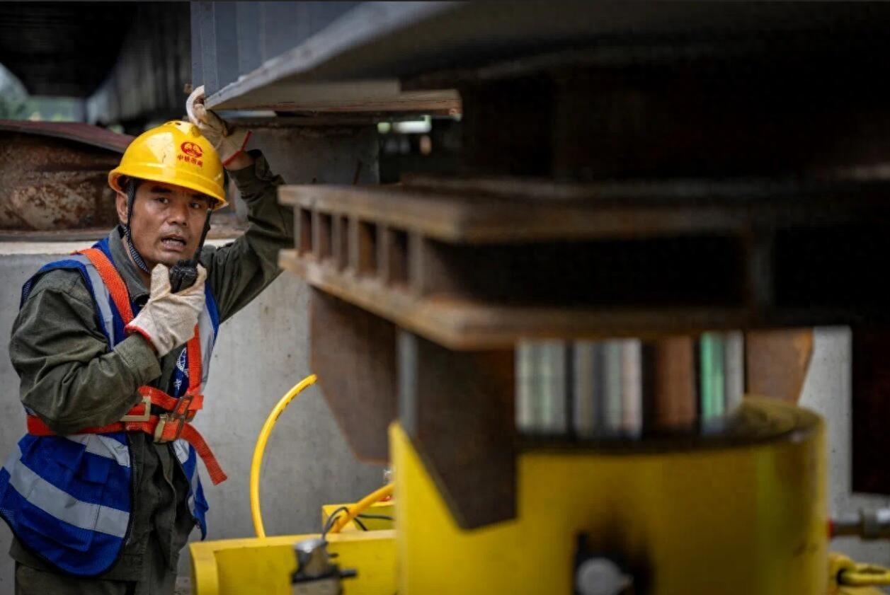 合肥城投代建沪汉蓉桥改造工程完成空中漫步，将加强东西片区联系