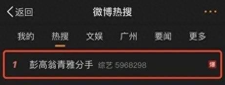心动的信号 7嘉宾彭高翁青雅分手，背后原因竟是这样  第1张