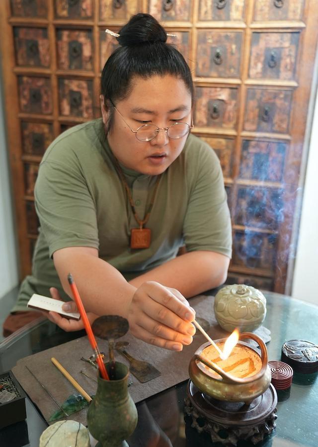 90 后小伙竟用桂花做出线香、手串、香牌，留住杭城桂花香  第3张