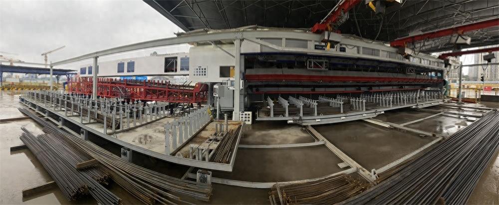 中建八局研发的装配式智能钢筋加工生产线，你见过吗？