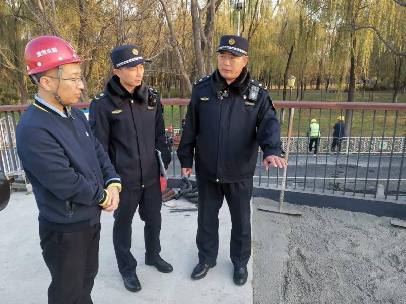 海淀区城管执法局对涉河在建项目开展安全生产检查，结果竟然是这样  第2张