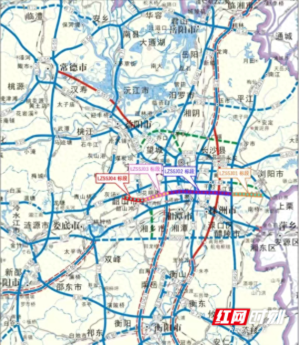 G60 并行线之一！浏阳至韶山高速勘察设计招标，4 个标段等你挑战