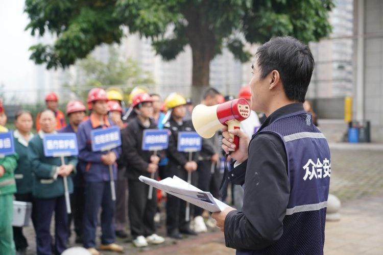 第 33 个全国消防日，江北区这场消防演练太震撼了  第6张