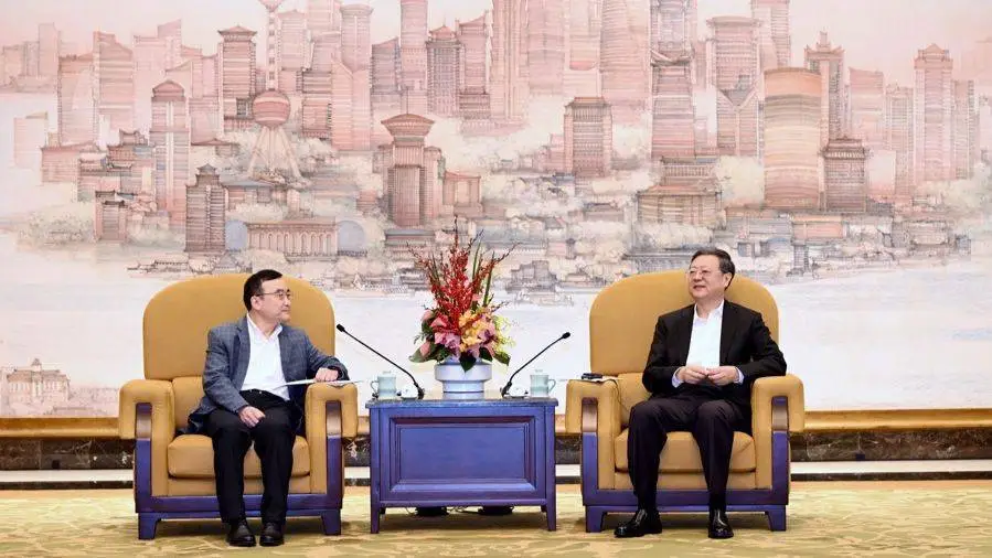 上海市委书记陈吉宁会见美国能源基金会首席执行官，共商绿色发展大计