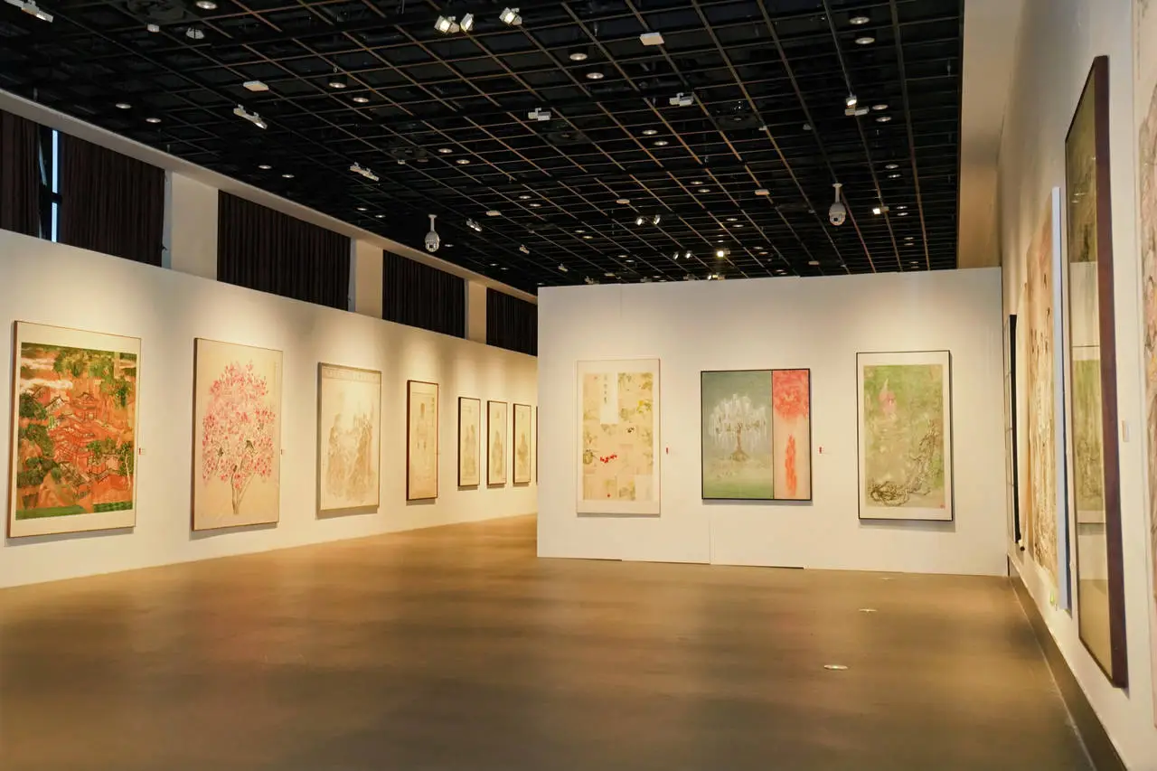 湖山胜处：浙江画院四十年成果汇报展，古韵与现代的完美交融  第2张