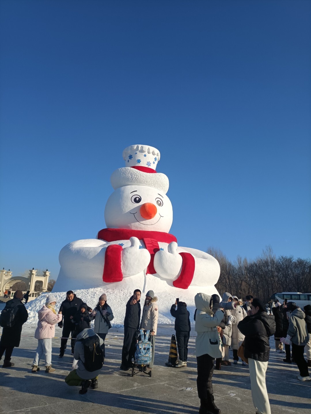 雪人先生惊艳亮相，太阳岛雪博会成网红打卡地，你还在等什么？  第3张