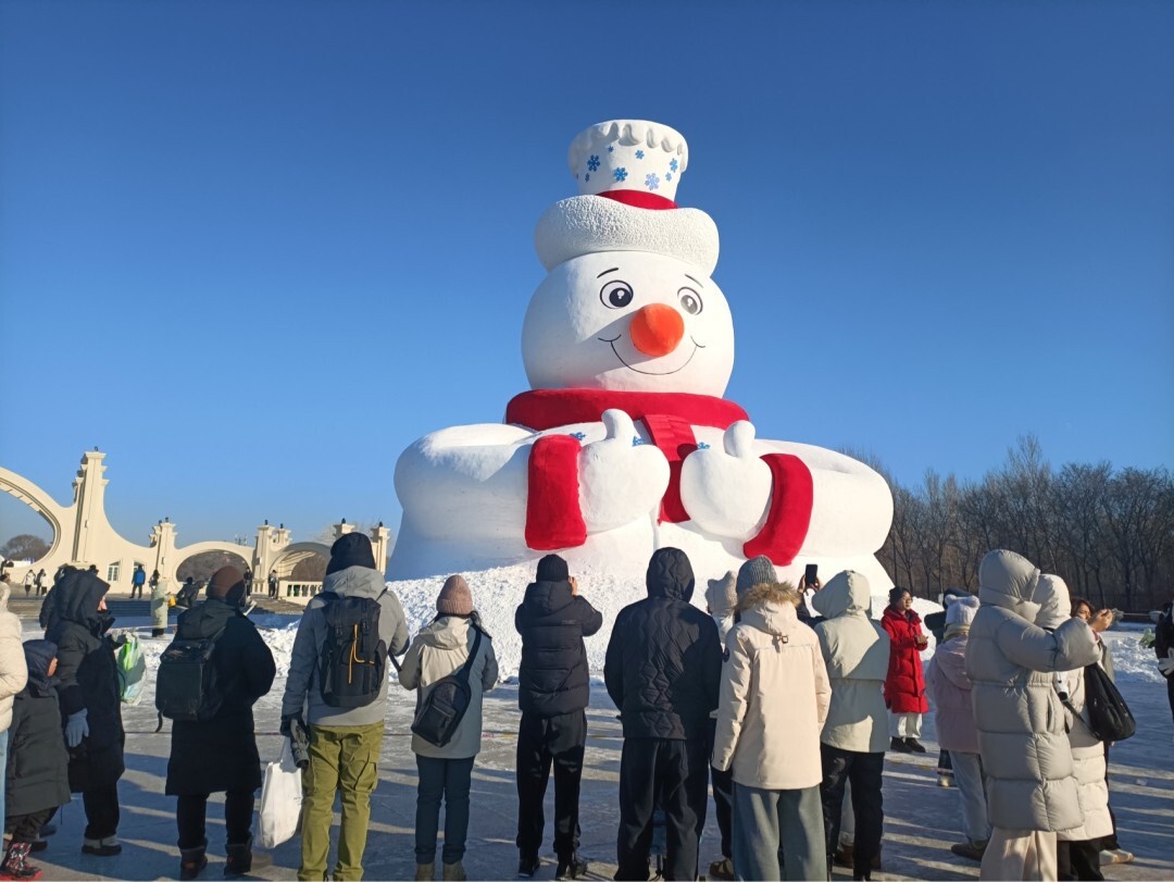 雪人先生惊艳亮相，太阳岛雪博会成网红打卡地，你还在等什么？  第4张