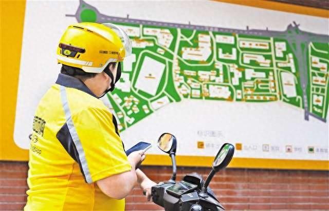全国首个骑手友好街区落地重庆沙坪坝，你知道吗？