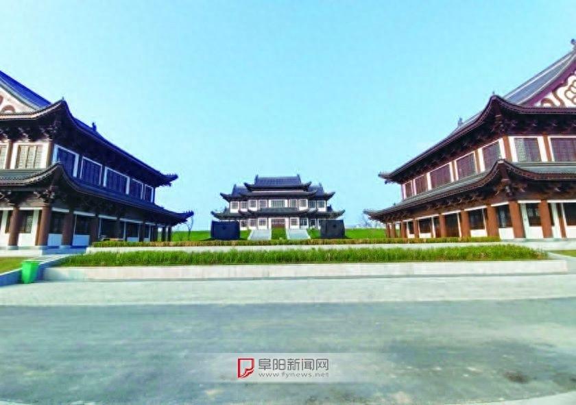 阜城七渔河风景带新添休闲胜地，仿古建筑成打卡热点  第1张