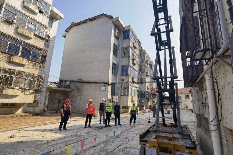 龙口住建局开展老旧小区改造安全检查，为居民安全保驾护航  第1张