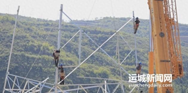 运城平陆至垣曲新建 220 千伏输电线路工程全面开工，总长度 96 公里  第1张
