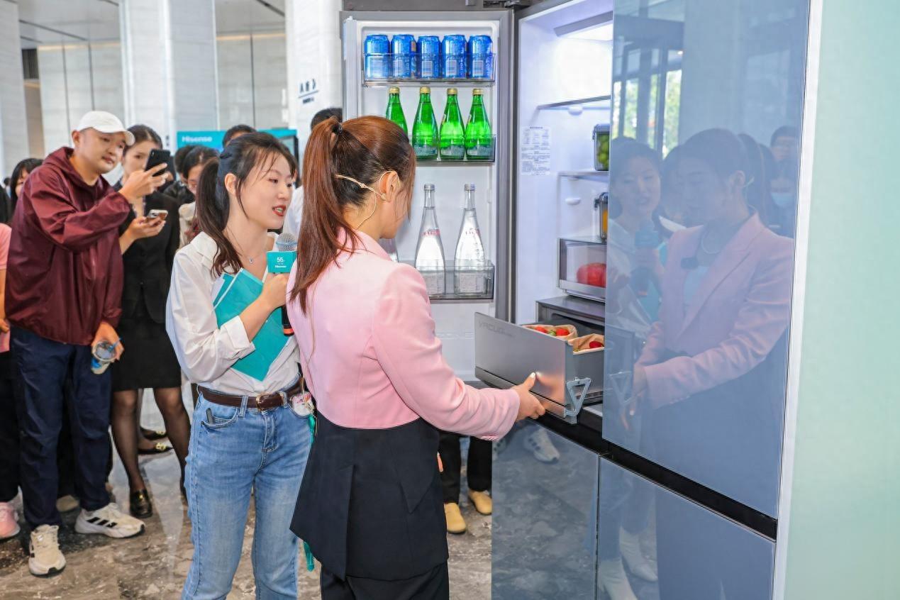 奥运冠军陈梦点赞！海信这款冰箱究竟有何魅力？  第1张