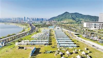 2024 年中国农民丰收节金秋消费季，临安青山湖秀水公园等你来