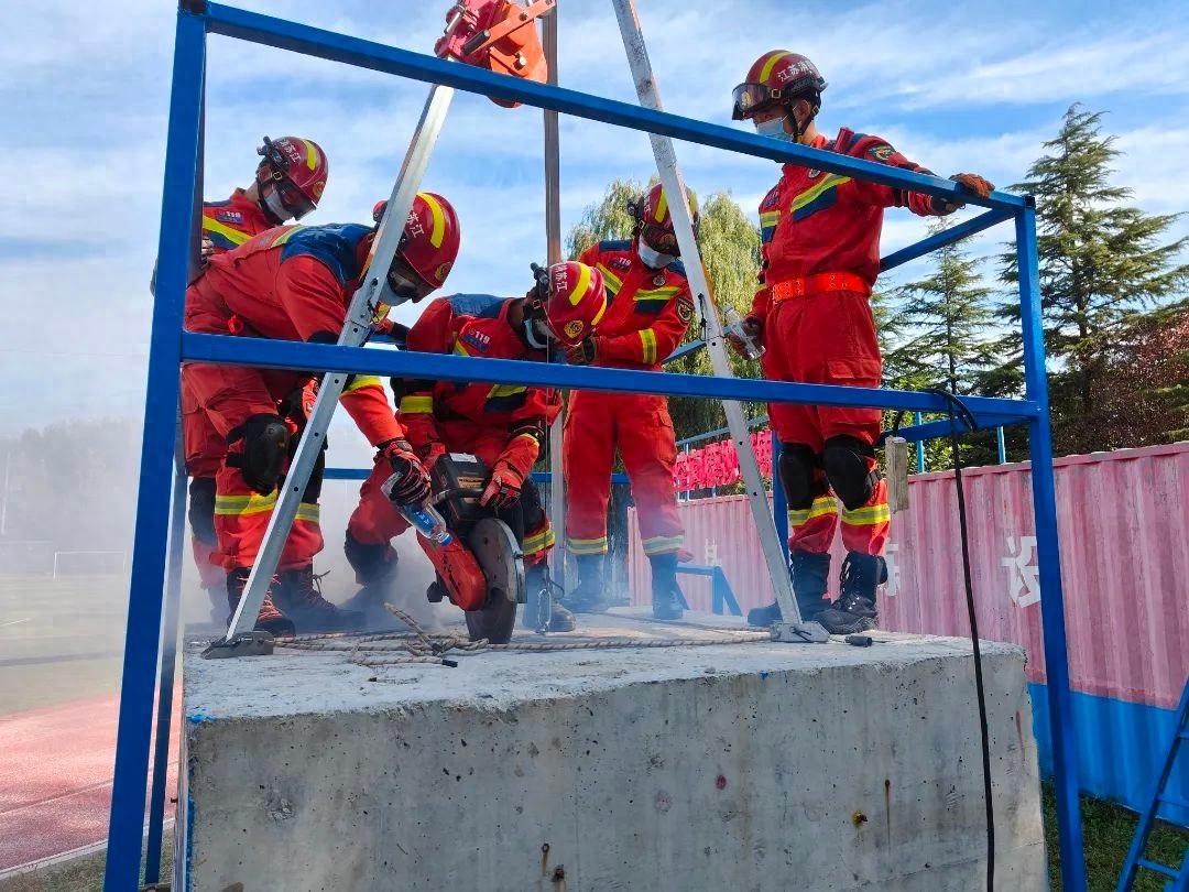 灌南县消防救援大队从严抓实地震救援专项训练，提升实战能力  第1张