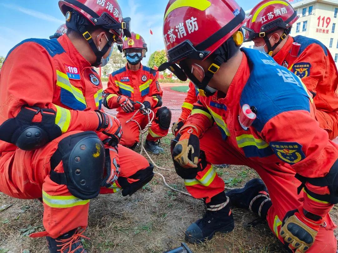 灌南县消防救援大队从严抓实地震救援专项训练，提升实战能力  第4张