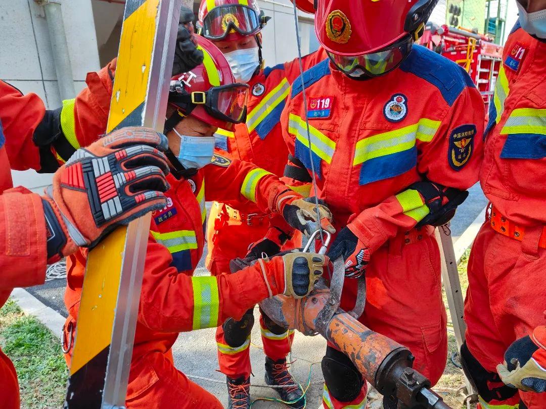 灌南县消防救援大队从严抓实地震救援专项训练，提升实战能力  第9张