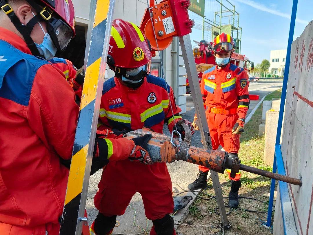 灌南县消防救援大队从严抓实地震救援专项训练，提升实战能力  第10张