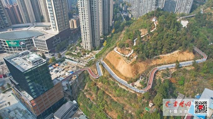 十堰主城区健康步道一期二标段 11 月 10 日开放，记者提前探访，带你领略绝美风景  第5张
