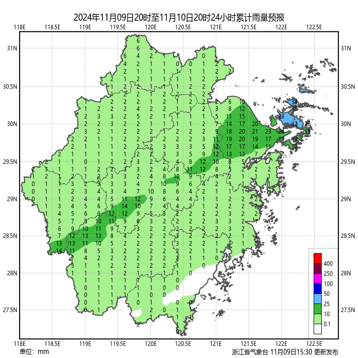 浙江立冬后气温先升后降，最高可达 28℃，未来七天晴多雨少，你准备好了吗？  第2张