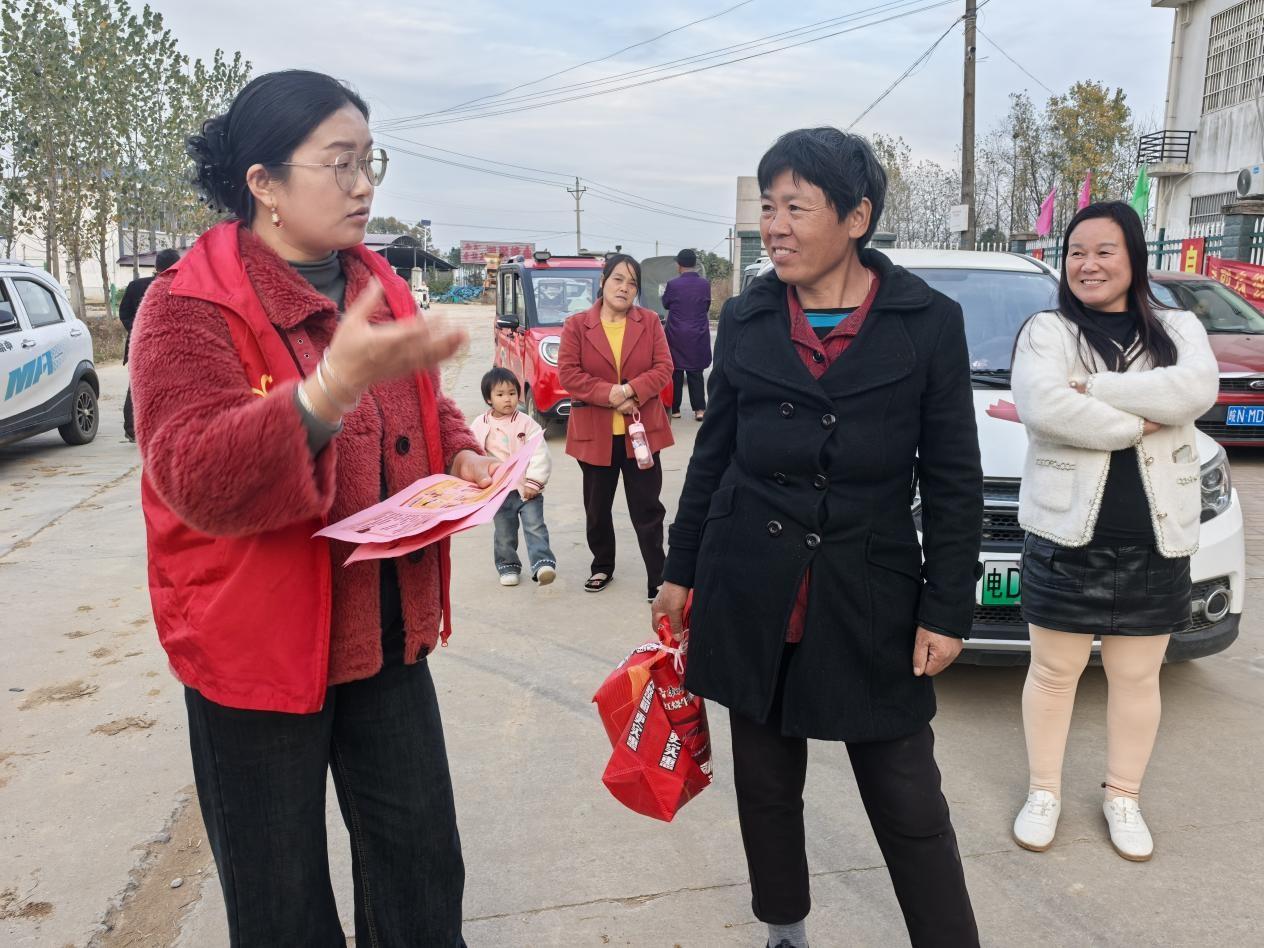 全民消防，生命至上！孙岗乡双楼村开展消防日安全知识宣传志愿服务活动  第2张
