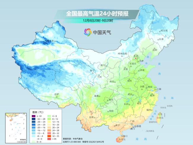 冷空气车轮战！全国大部气温接连创新低，下周主打一个冷字  第3张