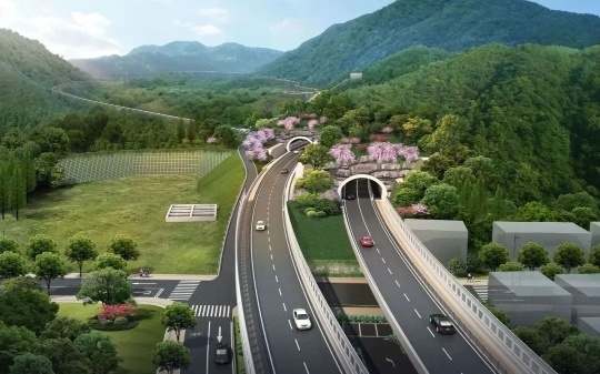 余杭良睦路工程即将通车，双向4车道设计，城市主干道新标杆  第2张