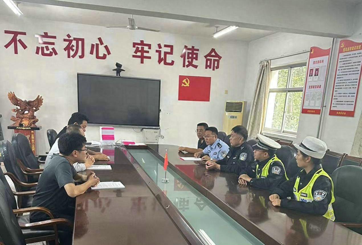 警校联动，守护校园交通安全！平陆县公安局交通管理大队这样做