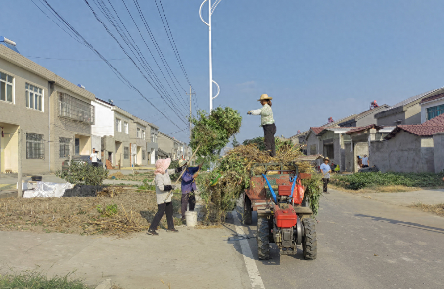 直击痛点！村民齐心协力共建美好家园，解决排水难题  第1张