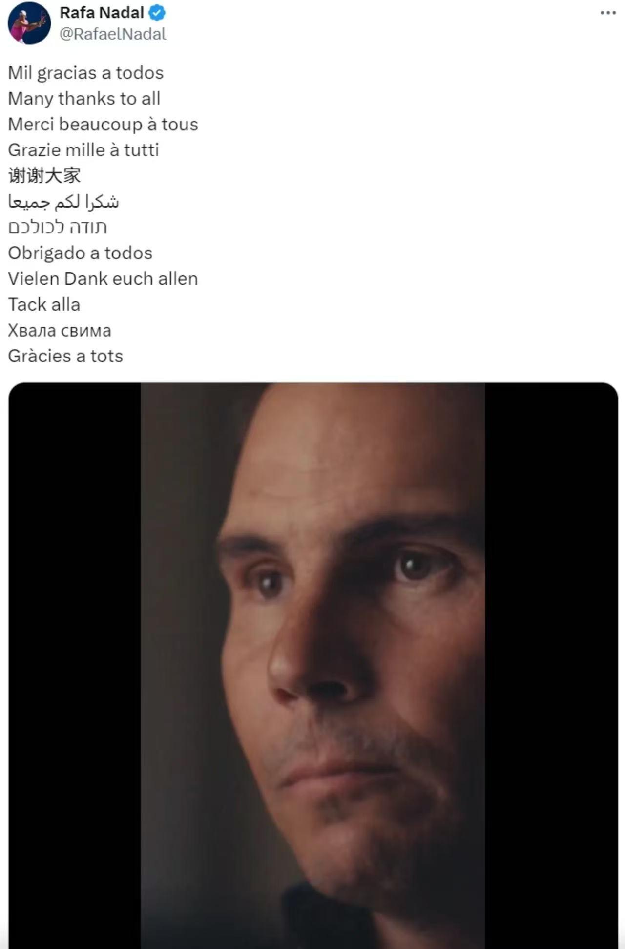 38 岁纳达尔宣布退役！伤病成最大阻碍，一代传奇就此落幕  第2张