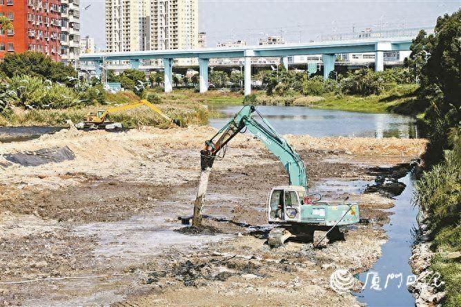 直击痛点！41 万立方米淤泥固化，官浔溪（环东海域新城段）综合治理全面展开