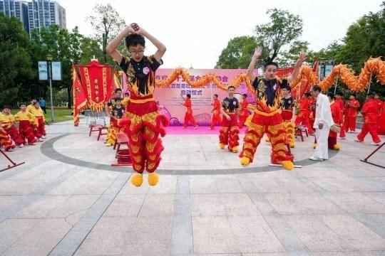 全民全运氛围拉满！广州水博苑醒狮比赛、文化集市精彩上演