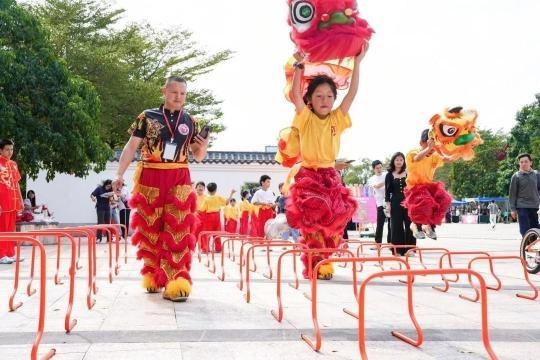 全民全运氛围拉满！广州水博苑醒狮比赛、文化集市精彩上演  第3张