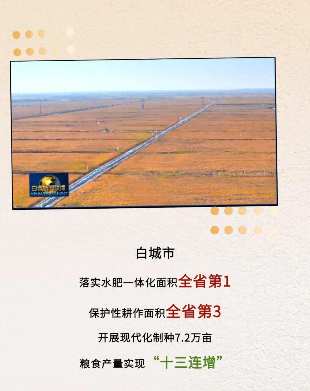 白城市盐碱地治理大获成功，粮食产量实现十三连增