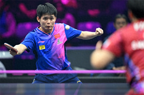 4 比 0 完胜！林诗栋淘汰林昀儒，将与卡尔伯格争夺 WTT 法兰克福冠军赛男单冠军  第1张
